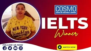 Best IELTS Coaching Centre In Kerala - Actually Failed IELTS Twice But Passed The First Time @ COSMO