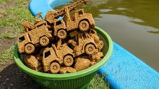 Muddy Cars Jump & Splash! 🚗💦 Police Car, Fire Truck & Friends Wash Clean | Fun Vehicle Song for Kids