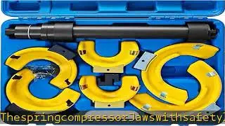 Macpherson Strut Spring Compressor Tool Universal Interchangeable Fork Coil Spring Compressor Tool