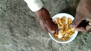 Burning kurkure/science experiment