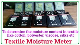 Aqua boy Moisture Meter -Textile Moisture Meter-Product Video