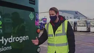 World-first hydrogen double-deckers enter service
