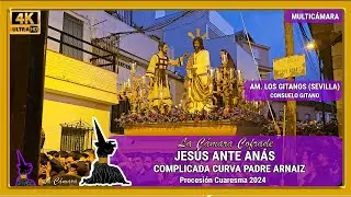 JESÚS ANTE ANÁS. COMPLICADA CURVA PADRE ARNAIZ. MULTICÁMARA 4K