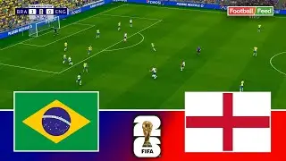 Бразилия против Англии - Финал Чемпионата мира по футболу FIFA 2026 | Полный матч, все голы | Сим...