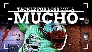 Un Fren&eacute;tico HOTLINE MIAMI Futbol&iacute;stico PIXEL ART Espectacular | TACKLE FOR LOSS - FULL DEMO🎮💪