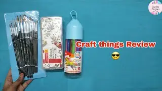 Craft things Review in Tamil|| #craftscorner #diy #crafts