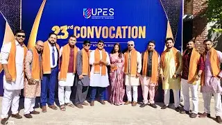 UPES DEHRADUN MBA CONVOCATION II 2023-2025 Batch. 