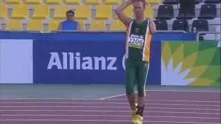 Men's javelin F46 | final |  2015 IPC Athletics World Championships Doha