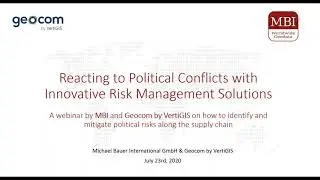 Webinar: Reacting to Political Conflicts with Innovative Risk Management Solutions