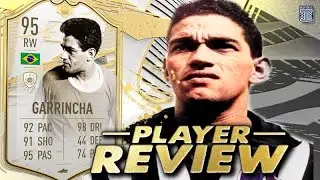 MINI 5⭐ SKILLING BEAST?!🤩 95 SBC PRIME ICON MOMENTS GARRINCHA PLAYER REVIEW FIFA 21 ULTIMATE TEAM