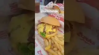 mouth watering burgers at @zarks burger #busog #cravingsatisfied #burgers #yummyburger  #bonding