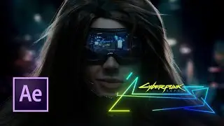 Cyberpunk 2077 Lower Third Animation in After Effects | After Effects Tutorial