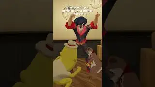 When your friends are distracted but you dropped a portal 