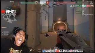 IShowSpeed Plays Valorant *Funniest Stream Ever* (Full Video)