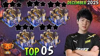 TOP 5 TH18 NEVER 3 STAR CWL+WAR Base With Link | NEW TH18 ANTI 3 STAR DEFENCE BASE LINKS🤯 Th18 BASE🥶