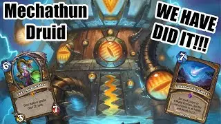 WE FINALLY DID IT!!! | Mecha'thun Druid Guide | United in Stormwind | Wild Hearthstone