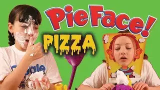 Pie Face Game GROSS FOOD toys and me challenge Animal Jam
