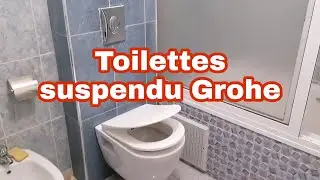 toilettes suspendu Grohe