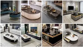 45Best Space Saving Center Table design for drawing room/Modern Wood interior Coffee table design