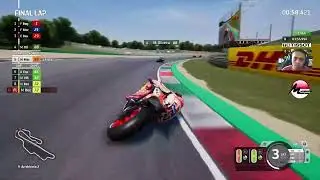 SPRINT RACE MOTOGP MUGELLO 2023 | MARC MARQUEZ GAMEPLAY