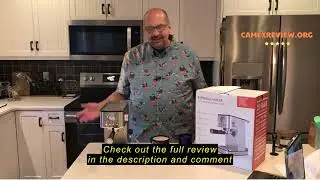 Review KOIOS Espresso Machines, Upgraded 1200W Espresso Maker with Foaming Steam Wand, 20 Bar Semi-A