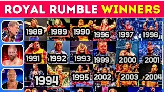 WWE Royal Rumble All Winners (1988-2026) | Full Details🔥