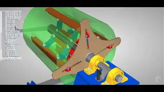 Tekercs lefejtő 2 / decoiler CAD model 2