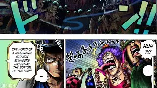 One piece Capitolo 1115 Frammenti di di continenti