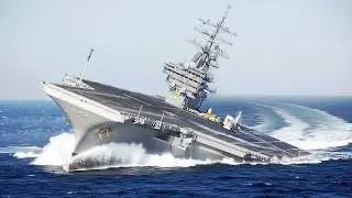$13B New USS John F. Kennedy (CVN-79) Pushes Maneuvering Limits in Sea Trials