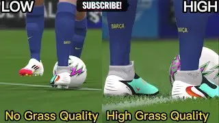 PES 2017 Graphics Comparison | Low VS High |