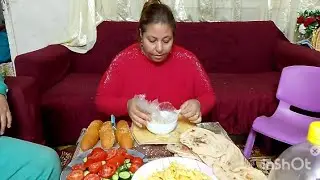 وصفتين ف فيديو هينفعونا طول الصيام طحينه وحلاوه طحنيه رومانه ومريم ٢٠٢٣