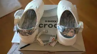 Crocs x G-Shock Echo Wave Unboxing!