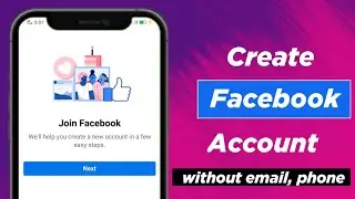 How to Create Facebook Account Without Email and Number | email or number k bgair fb account bnay