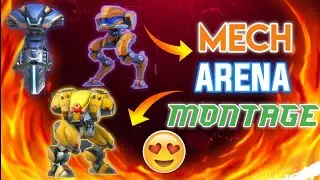 Mech arena montage || 100 subs special || Best montage video of mech arena||
