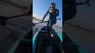 Practicing my balance! #beginner #paddling #canoesprint #progress #dayinthelife #c1
