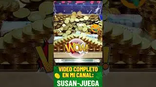 &Eacute;PICAS CASCADAS NOS LLENAN DE DINERO! ⁨@LOS-JUEGOS-DE-SUSAN-00 MAQUINA EMPUJAMONEDAS DE $10 #money
