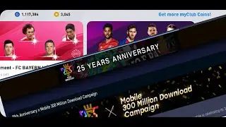 300 MILLON DOWNLOAD CELEBRATION REWARDS PES2020........🤩