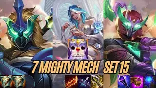 🔥 Teamfight Tactics (TFT) Set 15 (2025) - 7 Mighty Mech - KARMA ASHE JARVAN!