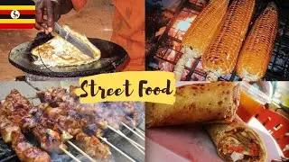 Street food in Kampala Uganda 2022 (Rolex and more)