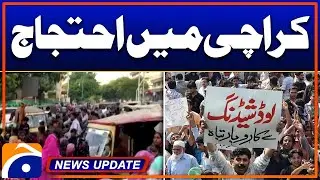 Protest in Karachi against LoadShedding - News Update 05:30 Pm - Geo News