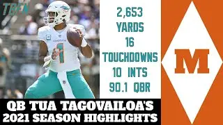 QB Tua Tagovailoa's 2021 Season Highlights!!!