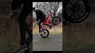 GasGas Moto 1 fatbike; brake test! #gasgas #gasgasfatbike #fatbike