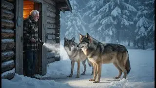 Two Frozen Wolves Showed Up At His Door Begging For Help ,What He Did Next Will Make You Cry| Animal