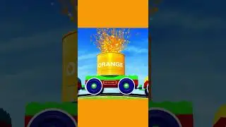 Learn Colors! The Color Train Song 🚂🌈 #LearnColors #TrainSong #KidsShorts