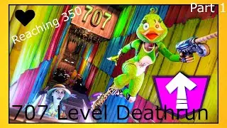 707 Level Fortnite Deathrun by @fhsupport. Part 1
