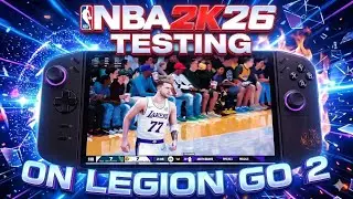 NBA 2K26 TEST ON LEGION GO 2 Z2 EXTREME | Gadget Syndrome