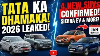 Tata 2026 Leaked! 😱 13 Jan को होगा बड़ा धमाका | Punch Facelift & Sierra EV Launch Date?