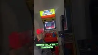 GAMEROOM BUILD BEFORE 🔥🔥 What arcades are we missing ? What would you add? #arcade #classicarcade