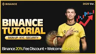 Binance Tutorial for BeginnersㅣHow to Create Binance Account ! (2026)