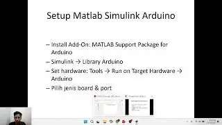 Simulink & Arduino: PWM -255 s/d 255, Pembacaan Encoder, dan Demo Motor DC